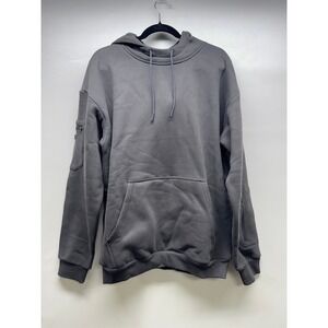 Comfrt‎ Hoodie Mens M Gray Everyday Oversized Utility Pocket Fleece